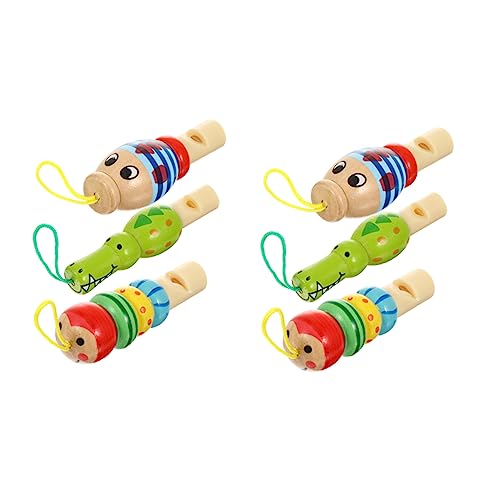 Supvox 6Stücke Teiliges Tier Pfeifenspielzeug Aus Holz Für Kreatives Und Sicheres Babyspielzeug Für Geburtstagsfeiern Mitgebsel Supvox 6Stücke Teiliges Tier Pfeifenspielzeug Aus Holz Für Kreatives Und Sicheres Babyspielzeug Für Geburtstagsfeiern Mitgebsel von Supvox