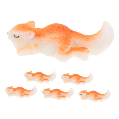 Supvox 6stücke Süße Eichhörnchen Dekofiguren Resin Für Moos-mikrolandschaft Für Aquarien Garten Und -projekte Lebensechte Miniaturornamente Für Kreative Dekoration Supvox 6stücke Süße Eichhörnchen Dekofiguren Resin Für Moos-mikrolandschaft Für Aquarien Garten Und -projekte Lebensechte Miniaturornamente Für Kreative Dekoration von Supvox