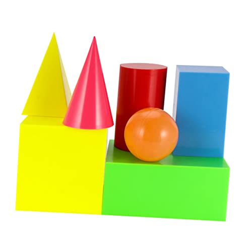 Supvox 7 Stück Geometrisches Modell kombinierte Lehrmittel Lehrmodell Bausteine der Früherziehung mathematisches Modell bausteine Bunt Supvox 7 Stück Geometrisches Modell kombinierte Lehrmittel Lehrmodell Bausteine der Früherziehung mathematisches Modell bausteine Bunt von Supvox