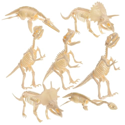 Supvox 7 Stück Teiliges Dinosaurier Skelett Modell Realistische Dinosaurier Figuren zum Zusammenbauen Pädagogisches DIY für Fantasievolles Lernen und Geschenkideen Supvox 7 Stück Teiliges Dinosaurier Skelett Modell Realistische Dinosaurier Figuren zum Zusammenbauen Pädagogisches DIY für Fantasievolles Lernen und Geschenkideen von Supvox