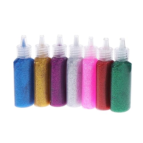 Supvox 7 Stück Teiliges Glitzerkleber Set für Bunte Bastelwerkzeuge für DIY Holzhandwerk Papier Schneiden und Kunstblumen Rot Gold Blau Grün Silber Supvox 7 Stück Teiliges Glitzerkleber Set für Bunte Bastelwerkzeuge für DIY Holzhandwerk Papier Schneiden und Kunstblumen Rot Gold Blau Grün Silber von Supvox