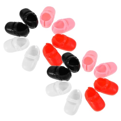 Supvox 8 Paare Puppenschuhe Flach Mini Finger Schuhe Puppenzubehör für Mini Puppen Farben Je Niedliche Kostüm Accessoires für Puppenhaus Supvox 8 Paare Puppenschuhe Flach Mini Finger Schuhe Puppenzubehör für Mini Puppen Farben Je Niedliche Kostüm Accessoires für Puppenhaus von Supvox