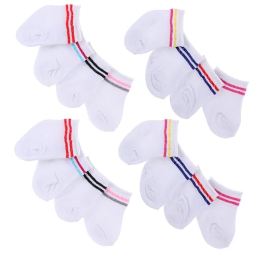 Supvox 8 Paare Puppensocken für Mädchenpuppe Gestreifte Weiche Puppen söckchen Bequemes DIY Puppenkleidung Zubehör für Puppenmode und Miniaturspielzeug Supvox 8 Paare Puppensocken für Mädchenpuppe Gestreifte Weiche Puppen söckchen Bequemes DIY Puppenkleidung Zubehör für Puppenmode und Miniaturspielzeug von Supvox