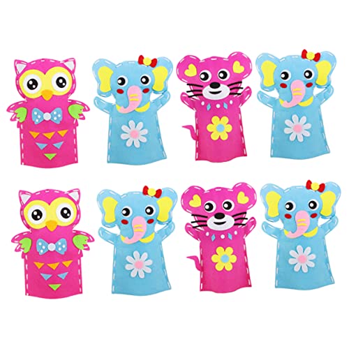 Supvox 8 Sätze Stoffhandpuppen -Materialbeutel Puppenbauset kleine Spielsachen Puppenbausatz für Fingerpuppen basteln Tier-Fingerpuppenspielzeug Kleinkind handpuppen Nicht gewebt Supvox 8 Sätze Stoffhandpuppen -Materialbeutel Puppenbauset kleine Spielsachen Puppenbausatz für Fingerpuppen basteln Tier-Fingerpuppenspielzeug Kleinkind handpuppen Nicht gewebt von Supvox