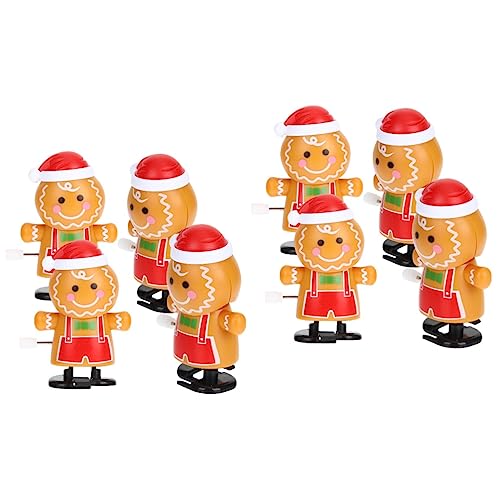 Supvox 8 Stck Teiliges Aufziehspielzeug Lebkuchenmann Weihnachten Lustiges Wind Up Kreative Cartoon Figuren Sicher Leicht Supvox 8 Stck Teiliges Aufziehspielzeug Lebkuchenmann Weihnachten Lustiges Wind Up Kreative Cartoon Figuren Sicher Leicht von Supvox