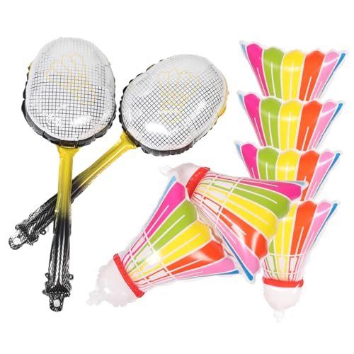 Supvox 8 Stück Badmintonschläger-Ballon thematisiert Aufblasbarer Badminton-Ballon groß Luftballons Badminton Party Dekoration Badminton Badmintonball-Folienballons Geburtstag Luftballons Supvox 8 Stück Badmintonschläger-Ballon thematisiert Aufblasbarer Badminton-Ballon groß Luftballons Badminton Party Dekoration Badminton Badmintonball-Folienballons Geburtstag Luftballons von Supvox