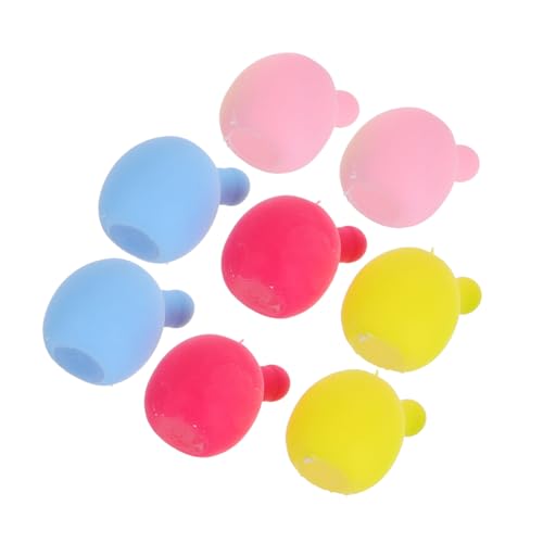 Supvox 8 Stück Blasenblasenkern für interaktives pädagogisches Austausch der inneren Kugel des Quetschspielzeugs Spielzeugteile zusammendrücken PVC von Supvox