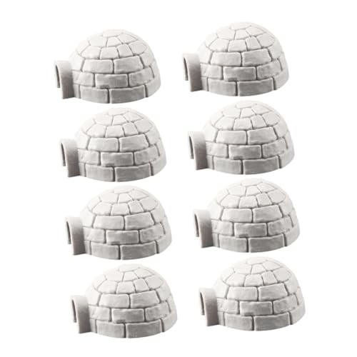 Supvox 8 Stück Iglu Modell Iglu Figur Weihnachten Puppenhaus Miniaturen Mini Iglu Mini Modell Miniatur Figur Simulation Ornament Dekoration Feenhäuser Für Weißes Harz Supvox 8 Stück Iglu Modell Iglu Figur Weihnachten Puppenhaus Miniaturen Mini Iglu Mini Modell Miniatur Figur Simulation Ornament Dekoration Feenhäuser Für Weißes Harz von Supvox