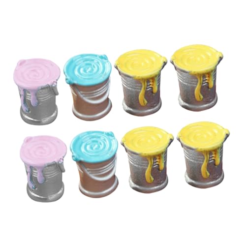 Supvox 8 Stück Kleines Hauszubehör Puppen Für Puppenhaus Mini-puppenhausmöbel Mini-farbeimer Eimer-Modell- Kleine Farbeimermodelle Simulations-farbtopfmodelle Harz Supvox 8 Stück Kleines Hauszubehör Puppen Für Puppenhaus Mini-puppenhausmöbel Mini-farbeimer Eimer-Modell- Kleine Farbeimermodelle Simulations-farbtopfmodelle Harz von Supvox