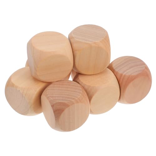 Supvox 8 Stück Leere Leeres Brettspiel Euchre- Dados Farkle Beige Holz Supvox 8 Stück Leere Leeres Brettspiel Euchre- Dados Farkle Beige Holz von Supvox