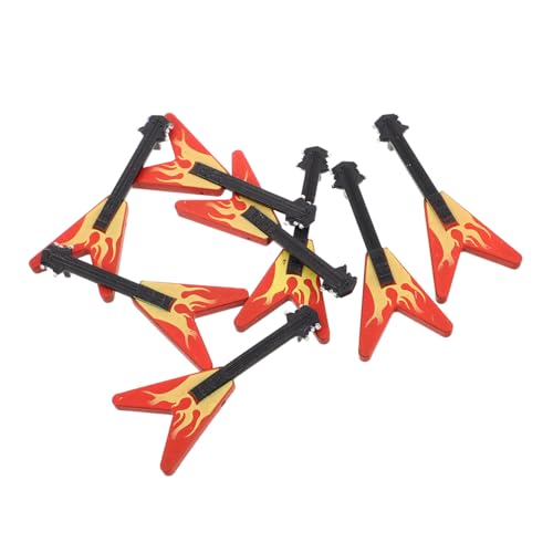 Supvox 8 Stück Mini Gitarren Schreibtischmodell Puppenhaus Musikinstrument Miniatur Gitarren Dekoration Puppenhaus Spielartikel Puppenhaus Gitarren Requisite Puppenhaus Gitarre Supvox 8 Stück Mini Gitarren Schreibtischmodell Puppenhaus Musikinstrument Miniatur Gitarren Dekoration Puppenhaus Spielartikel Puppenhaus Gitarren Requisite Puppenhaus Gitarre von Supvox