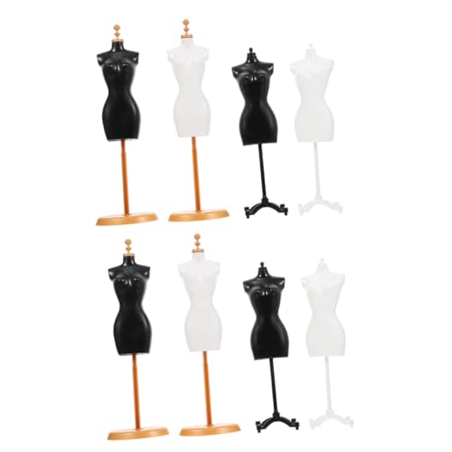 Supvox 8 Stück Mini Puppenständer Teiliges Mannequin für Puppenkleidung Schmuck Dekoration Präsentation für Miniaturmode Accessoires Supvox 8 Stück Mini Puppenständer Teiliges Mannequin für Puppenkleidung Schmuck Dekoration Präsentation für Miniaturmode Accessoires von Supvox