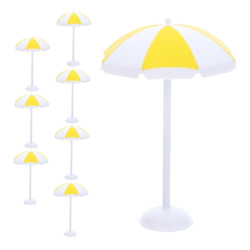 Supvox 8 Stück Mini Strand Schirm für Puppenhaus Dekoration Strandspielzeug und Landschaftszubehör für Kreative Bastelprojekte und Fotorequisiten Supvox 8 Stück Mini Strand Schirm für Puppenhaus Dekoration Strandspielzeug und Landschaftszubehör für Kreative Bastelprojekte und Fotorequisiten von Supvox