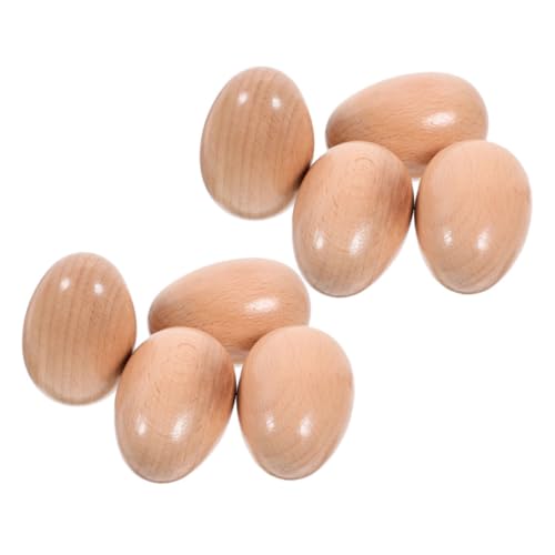 Supvox 8 Stück Orff Holzsandeier Musikspielzeug Für Babys Percussion-Maracas-Ei Eierbecher Aus Holz Klassenzimmer -Musikinstrument Musikinstrumente Shaker-Eier Percussion-Musik-Ei Supvox 8 Stück Orff Holzsandeier Musikspielzeug Für Babys Percussion-Maracas-Ei Eierbecher Aus Holz Klassenzimmer -Musikinstrument Musikinstrumente Shaker-Eier Percussion-Musik-Ei von Supvox