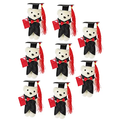 Supvox 8 Stück Puppe-Abschlussgeschenk Mini-Abschlussbären Abschlussbär-Schmuck Plüschbär Abschlussfeier geschenkset Abschlussgeschenke für sie 2023 Blumenstrauß DIY Ornamente Polyester Supvox 8 Stück Puppe-Abschlussgeschenk Mini-Abschlussbären Abschlussbär-Schmuck Plüschbär Abschlussfeier geschenkset Abschlussgeschenke für sie 2023 Blumenstrauß DIY Ornamente Polyester von Supvox
