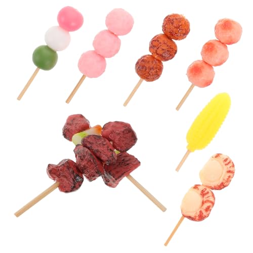 Supvox 8 Stück Realistische Grill Modelle für Rollenspiele Grillspielzeug für Kreative Fotografie und Familienfeiern von Supvox