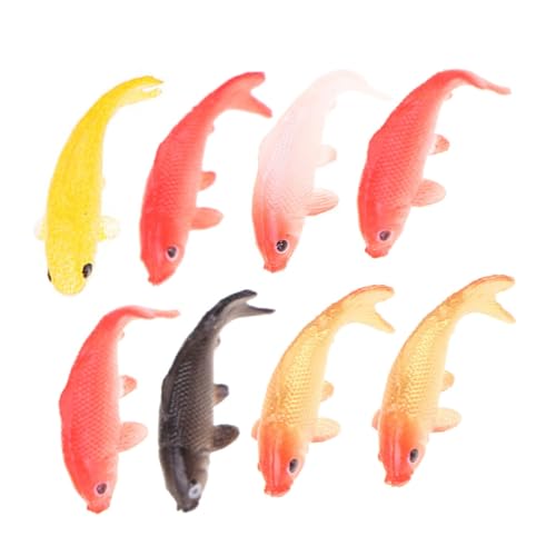Supvox 8stücke Miniature Fancy Carp Models Realistische Dekoration Für Aquarien Und Puppenhäuser Lebensechte Farben Und Details Koi Figuren Für Und DIY-Dekoration Supvox 8stücke Miniature Fancy Carp Models Realistische Dekoration Für Aquarien Und Puppenhäuser Lebensechte Farben Und Details Koi Figuren Für Und DIY-Dekoration von Supvox
