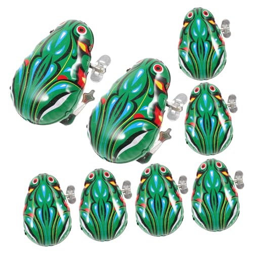 Supvox 8 Stück Teiliges Blechfrosch Aufziehspielzeug für Retro Cartoon Design Fördert Kreativität und Koordination Langlebiges als Unterhaltsames Lernspielzeug Supvox 8 Stück Teiliges Blechfrosch Aufziehspielzeug für Retro Cartoon Design Fördert Kreativität und Koordination Langlebiges als Unterhaltsames Lernspielzeug von Supvox