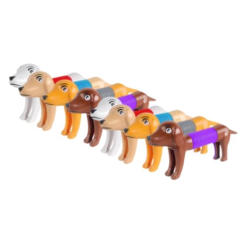 Supvox 8 Stück Teiliges Dehnbares Pop Tube für Hunde Interaktives Druckspielzeug zur Stressreduktion Vielseitiges Party Sensory Toy Geeignet für Erwachsene von Supvox