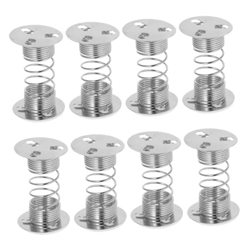 Supvox 8 Stück Teiliges Federsockel für Puppen DIY Wackelkopf Basis aus Leichtem Formbarem Federnde Federbasis für Auto Häkelpuppen Spielerische Kopf schüttel Funktion Kreative von Supvox