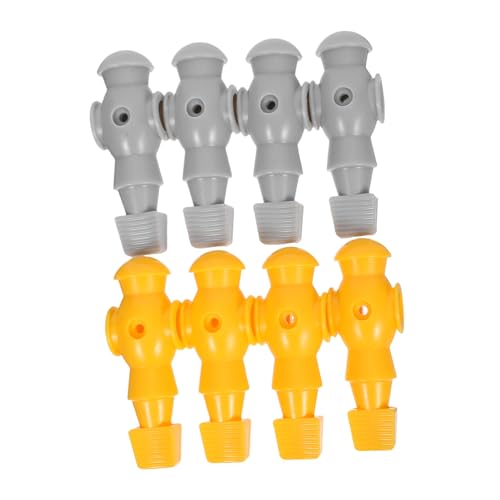 Supvox 8 Stück Teiliges Foosball Spieler Figuren Stabile Tischfußball Ersatzspieler Kompatibel mit Modell Einfache Montage Robust für Hobby und Turniergebrauch von Supvox