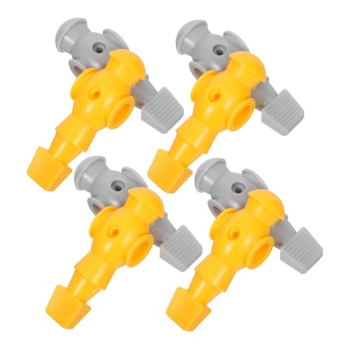 Supvox 8 Stück Teiliges Foosball Spielfiguren aus Stabilem Material Ersatzspieler für Tischfußball Langlebig und Vielseitig für Unterhaltung und Wettkampf Einfache Montage für Indoor-spaß von Supvox