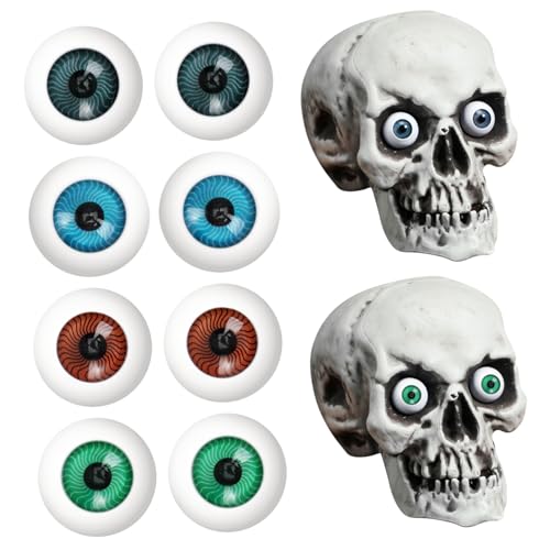 Supvox 8 Stück Teiliges Hohle Halloween Augen Requisiten aus Kunststoff Realistische Gruselige Augen für DIY Masken Cosplay Party Dekoration Sicher für Erwachsene Supvox 8 Stück Teiliges Hohle Halloween Augen Requisiten aus Kunststoff Realistische Gruselige Augen für DIY Masken Cosplay Party Dekoration Sicher für Erwachsene von Supvox