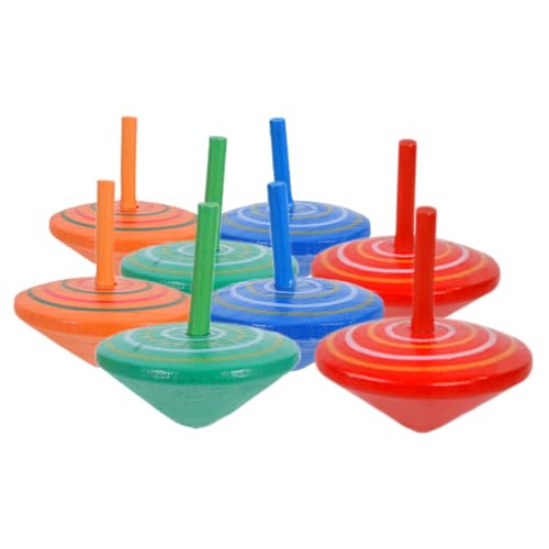 Supvox 8 Stück Teiliges Holz für Traditionelle Handkreisel Spielzeuge Feinmotorik für Drinnen und Draußen Supvox 8 Stück Teiliges Holz für Traditionelle Handkreisel Spielzeuge Feinmotorik für Drinnen und Draußen von Supvox