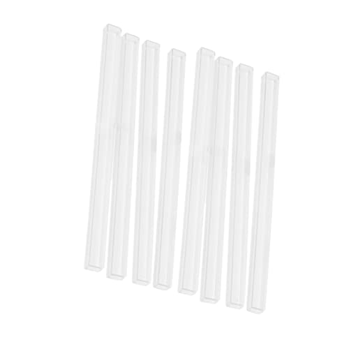 Supvox 8 Stück Teiliges Mini Mahjong Halterungen Transparente Mahjong Ständer für Komfortables Praktische Zubehör für Reisen und Zuhause von Supvox