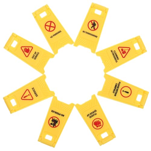 Supvox 8 Stück Teiliges Miniatur Verkehrszeichen aus Robustem Realistische Form Warnschilder für Pädagogisches zur Verkehrserziehung für Outdoor und Indoor Spiel Geeignet für Junge Supvox 8 Stück Teiliges Miniatur Verkehrszeichen aus Robustem Realistische Form Warnschilder für Pädagogisches zur Verkehrserziehung für Outdoor und Indoor Spiel Geeignet für Junge von Supvox