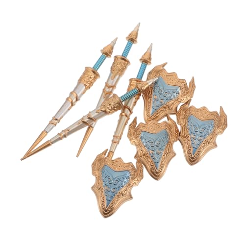 Supvox 8 Stück Teiliges Set für Mittelalterliche Actionfiguren Zubehör Bausteine für Rollenspiele Kreatives Bauen Rittern und Szenarien Supvox 8 Stück Teiliges Set für Mittelalterliche Actionfiguren Zubehör Bausteine für Rollenspiele Kreatives Bauen Rittern und Szenarien von Supvox
