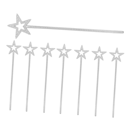 Supvox 8 Stück Teiliges Sternförmige Magische Stäbe für Mädchen Leuchtende Handliche Feenstäbe Leicht Komfortabel für Partyspiele und Festival Accessoires Supvox 8 Stück Teiliges Sternförmige Magische Stäbe für Mädchen Leuchtende Handliche Feenstäbe Leicht Komfortabel für Partyspiele und Festival Accessoires von Supvox