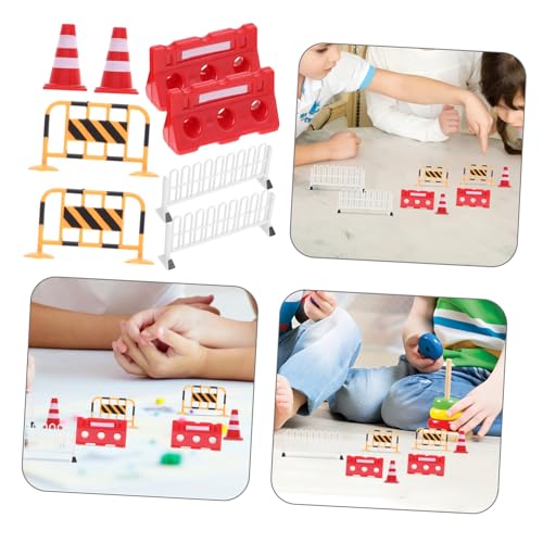 Supvox 8 Stück Teiliges Verkehrszeichen spielset Verkehrsschilder mit Kleinen Barrikaden Realistisch für Sandtisch Modellbau und Verkehrserziehung Geschenk Supvox 8 Stück Teiliges Verkehrszeichen spielset Verkehrsschilder mit Kleinen Barrikaden Realistisch für Sandtisch Modellbau und Verkehrserziehung Geschenk von Supvox
