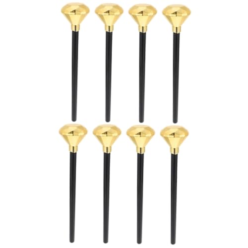 Supvox 8 Stück Teiliges Zauberstab Scepter Leichtes Halloween Kostüm Zubehör für Mädchen für Cosplay Theater Party und Rollenspiele von Supvox