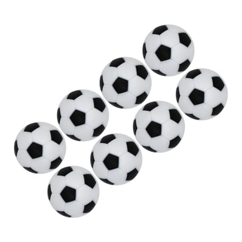 Supvox 8 Stück Tischfußball Maschinenzubehör Mini Fußball Schreibtischfußball Tischfußball Zubehör Tischfußballbälle Tischfußball Ersatzbälle Tischfußball Bälle Tischfußball von Supvox