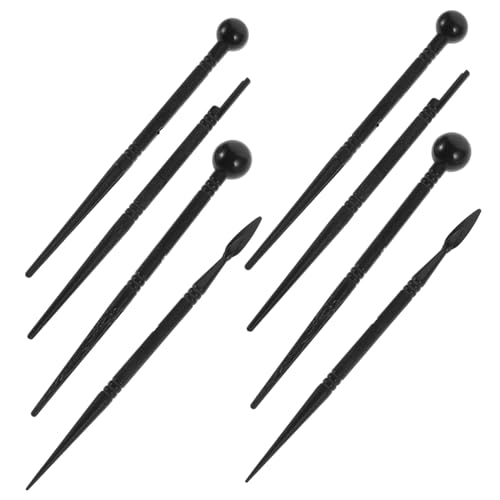 Supvox 8 Stück Werkzeuge aus Ton Luft trockene Tonwerkzeuge Plastik Black Supvox 8 Stück Werkzeuge aus Ton Luft trockene Tonwerkzeuge Plastik Black von Supvox