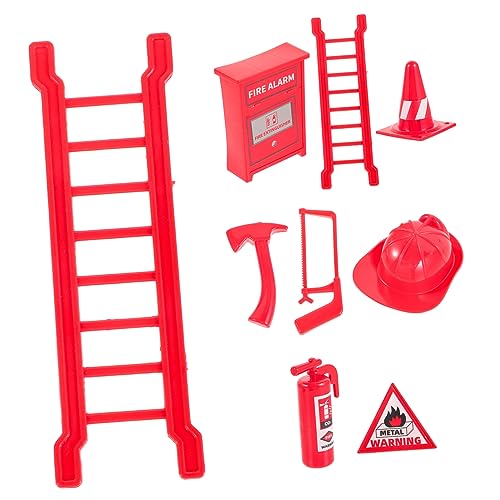 Supvox 8 Teiliges Set Mit Feuerzubehör Für Puppenhäuser Puppenhaus Feuerlöschspielzeug Feuerlöschspielzeug Für Kleine Fotografie Requisiten Lehrspielzeug Feuerleiter Roter Supvox 8 Teiliges Set Mit Feuerzubehör Für Puppenhäuser Puppenhaus Feuerlöschspielzeug Feuerlöschspielzeug Für Kleine Fotografie Requisiten Lehrspielzeug Feuerleiter Roter von Supvox