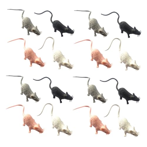 Supvox 80 Stück Simulierte Mausdekoration Simulierte -Wohnkultur gefälschte Mausspokenfigur Lifelike Rattenspielzeugmodell Mini- -Figur Mini -realistische Rattenfigur PVC Supvox 80 Stück Simulierte Mausdekoration Simulierte -Wohnkultur gefälschte Mausspokenfigur Lifelike Rattenspielzeugmodell Mini- -Figur Mini -realistische Rattenfigur PVC von Supvox