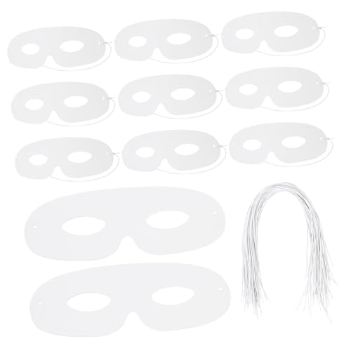 Supvox 80 Stück Teiliges Weiße Papier Masken zum Selbstgestalten Halbe Gesichtsmaske für DIY Cosplay Karneval Halloween und Themenpartys Unbemalte Bastelmasken für Männer und Frauen Supvox 80 Stück Teiliges Weiße Papier Masken zum Selbstgestalten Halbe Gesichtsmaske für DIY Cosplay Karneval Halloween und Themenpartys Unbemalte Bastelmasken für Männer und Frauen von Supvox