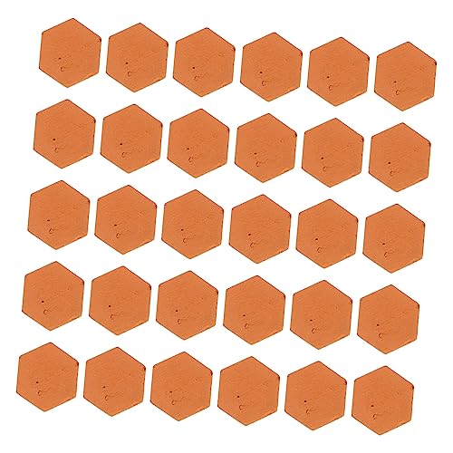 Supvox 80Stücke Miniaturziegelsteine Für Märchengärten Und Sandtisch Landschaftsmodell Hochwertiges Lehmmaterial Kreative Architektur Bausteine Für DIY Projekte von Supvox
