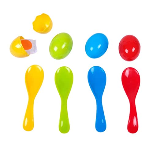 Supvox 8Stücke Balance Eier Und Löffel Laufspielzeug Für Sportaktivitäten Fördert Balance Und Koordination Für Garten Und Geburtstagsfeiern Supvox 8Stücke Balance Eier Und Löffel Laufspielzeug Für Sportaktivitäten Fördert Balance Und Koordination Für Garten Und Geburtstagsfeiern von Supvox