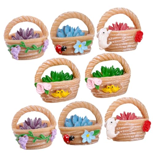 Supvox 8Stücke Mini Blumenkorb Ornament Teiliges Dekorationsmodell Für Mini Häuser Mit Realistischen Blüten Verschiedenen Designs Für Mini Und Raumgestaltung Supvox 8Stücke Mini Blumenkorb Ornament Teiliges Dekorationsmodell Für Mini Häuser Mit Realistischen Blüten Verschiedenen Designs Für Mini Und Raumgestaltung von Supvox