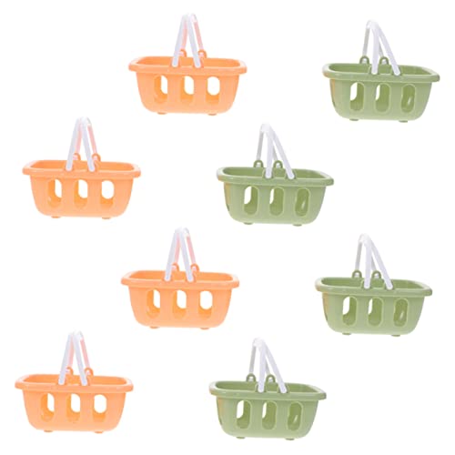 Supvox 8Stücke Teiliges Mini Körbe Für Robuste Und Leichte Einkaufskörbe Mit Griff Für Kaufladen Und Rollenspiele Aus Langlebigem Supvox 8Stücke Teiliges Mini Körbe Für Robuste Und Leichte Einkaufskörbe Mit Griff Für Kaufladen Und Rollenspiele Aus Langlebigem von Supvox