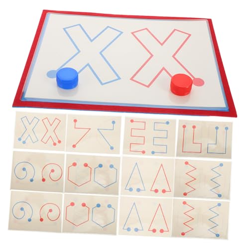 Supvox 8Stücke Teiliges Montessori Lernspielzeug Für Kleinkinder Hand Auge Koordinationsspiel Kognitiven Fähigkeiten Und Interhemisphärischen Entwicklung von Supvox