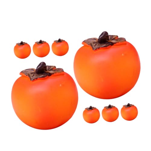 Supvox 8Stücke Teiliges Puppenhaus Dekorationsset mit Realistischen Nachahmungsfrüchten Künstliche Persimmon für Lebensechte und Kreative Einrichtungsspielmöglichkeiten Supvox 8Stücke Teiliges Puppenhaus Dekorationsset mit Realistischen Nachahmungsfrüchten Künstliche Persimmon für Lebensechte und Kreative Einrichtungsspielmöglichkeiten von Supvox