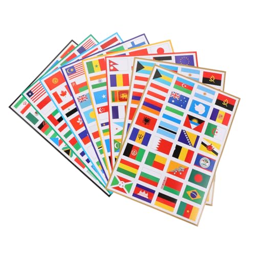 Supvox 8blätter Flaggen Aufkleber Mit Länderflaggen Sticker Für Fußball Sportevents Und Partys Gesicht Aufkleber Für Kreative Deko Und Spaß Supvox 8blätter Flaggen Aufkleber Mit Länderflaggen Sticker Für Fußball Sportevents Und Partys Gesicht Aufkleber Für Kreative Deko Und Spaß von Supvox