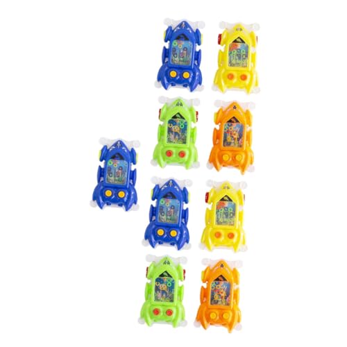 Supvox 9 Stück Rennerfleisch -wassermaschine Interaktives Spielspielzeug Wasserwurf Ringspiel Wasserring-wurfspielzeug in Autoform Für Wasserwurfringe Plastik Zufällige Farbe von Supvox