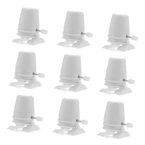 Supvox 9 Stück Teiliges Aufziehroboter Mechanismus Kunststoff Ersatzteile für DIY Knetroboter Basteln Sicherer Kunststoff Leicht zu Bedienen für Handgemachte Uhrwerksbewegungen und von Supvox