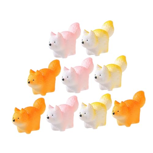 Supvox 9 Stück Teiliges Fuchs Spielzeugfiguren Realistische Tierfiguren für Kuchen Dekoration Puppenhaus Zubehör und Feengarten Dekoration Langlebig und Vielseitig Einsetzbar Supvox 9 Stück Teiliges Fuchs Spielzeugfiguren Realistische Tierfiguren für Kuchen Dekoration Puppenhaus Zubehör und Feengarten Dekoration Langlebig und Vielseitig Einsetzbar von Supvox