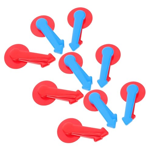Supvox 9 Stück Teiliges Kunststoff Drehbare Zeiger Lernspiel für Interaktives Mathe-Spiel Party-zubehör Ersatzteile für DIY Klassenzimmer Aktivitäten Supvox 9 Stück Teiliges Kunststoff Drehbare Zeiger Lernspiel für Interaktives Mathe-Spiel Party-zubehör Ersatzteile für DIY Klassenzimmer Aktivitäten von Supvox